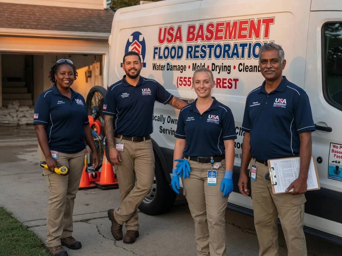 Basement Flood Cleanup company in Marenisco, MI